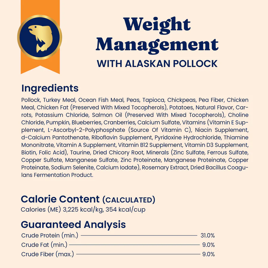 Fit as a Fiddle™ Alaskan Pollock Dry Food for Adult Cats - Image 5