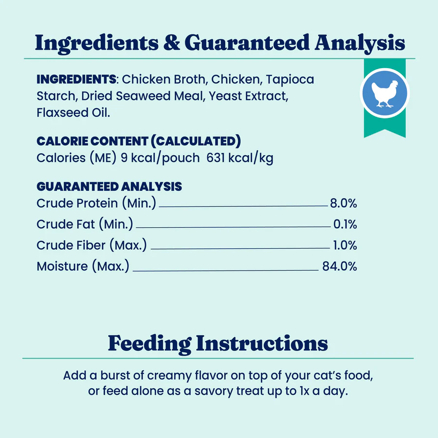 SeaMeal™ Squeeze Chicken Flavor Mousse Treat for Cats - Image 4