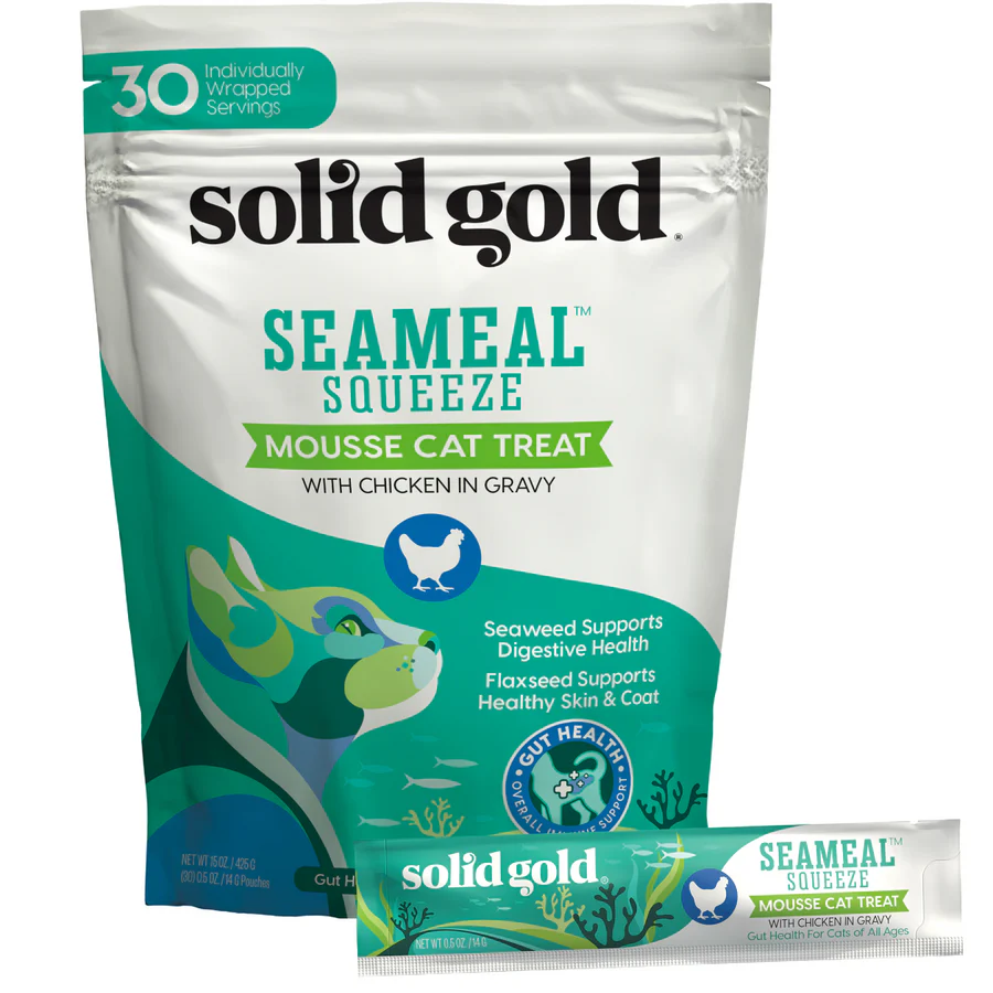 SeaMeal™ Squeeze Chicken Flavor Mousse Treat for Cats - Image 5
